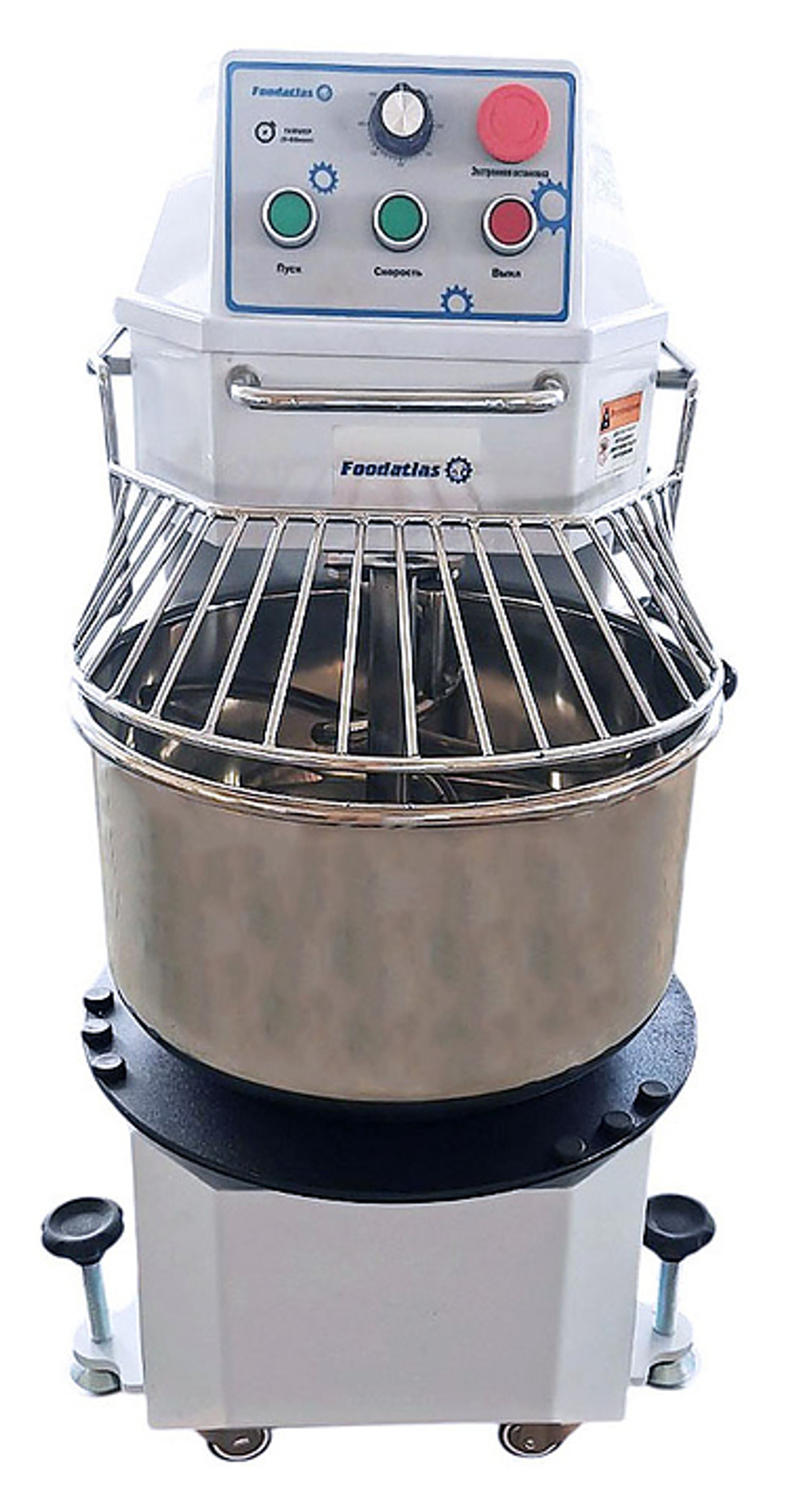 Тестомес спиральный Foodatlas THS-30 Eco (1 скорость)