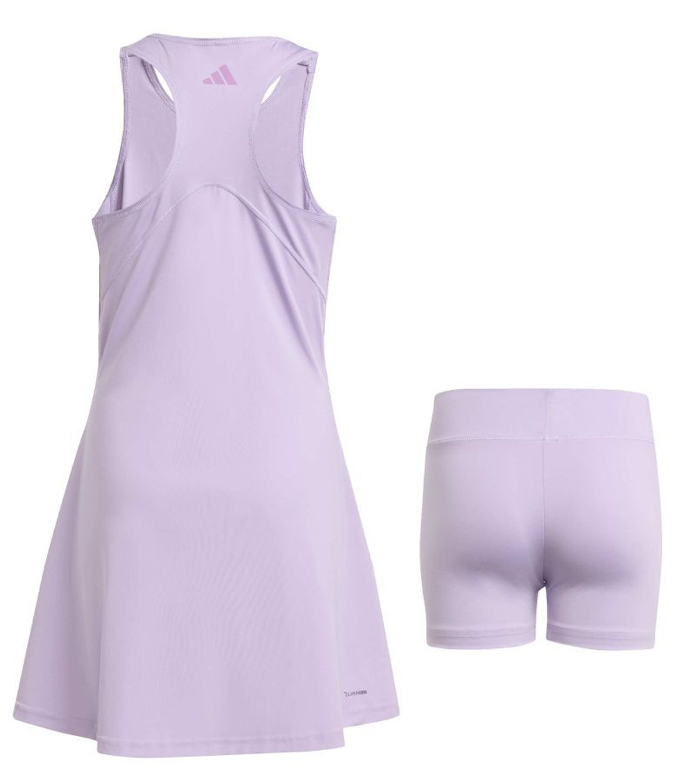 Girls' dress Adidas Girls Club - powder plum
