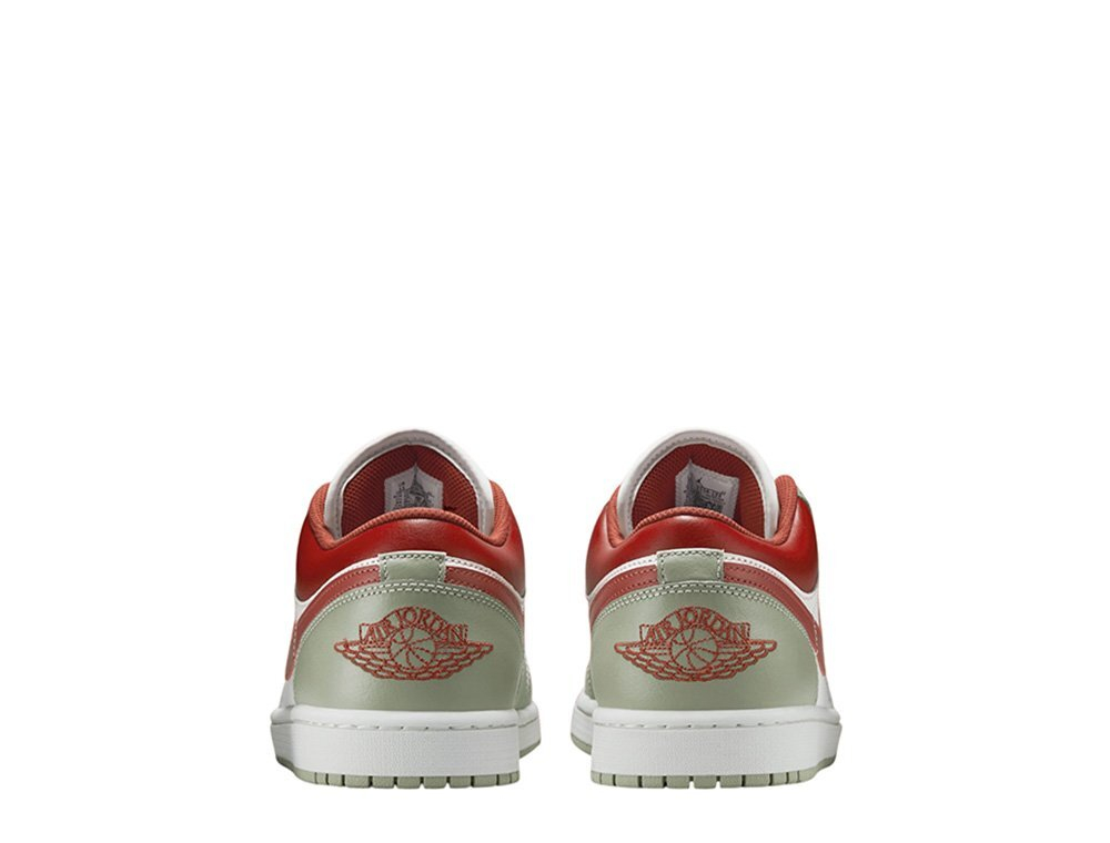 Баскетбольные кроссовки Air Jordan 1 Low Green Shoes