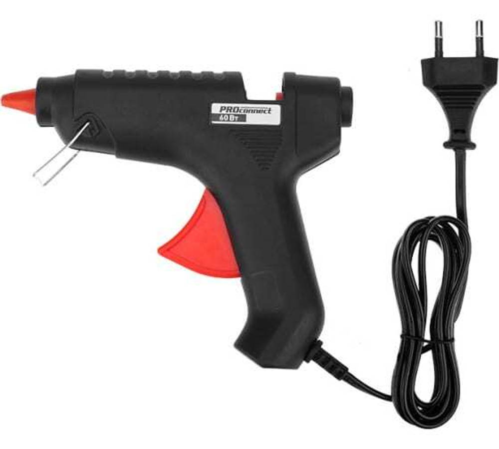 ПИСТОЛЕТ КЛЕЕВОЙ PROCONNECT 60ВТ Ø11ММ 12-0104