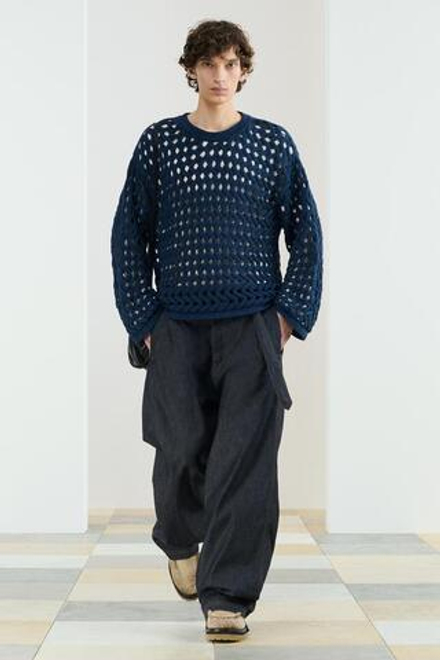 ZARA ДЖИНСЫ СВОБОДНОГО КРОЯ,СИНИЙ