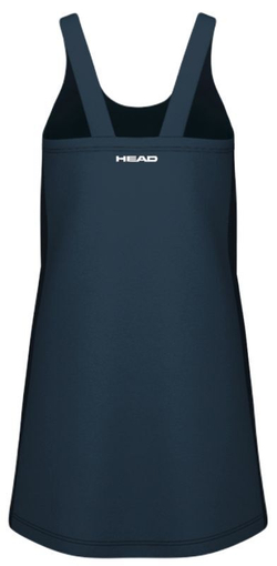 Платье для девочки теннисное Head Girls Spirit - небесный