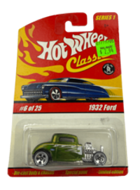 Hot Wheels Classics Series 1: 1932 Ford (Lime) (#6 of 25) (2005)