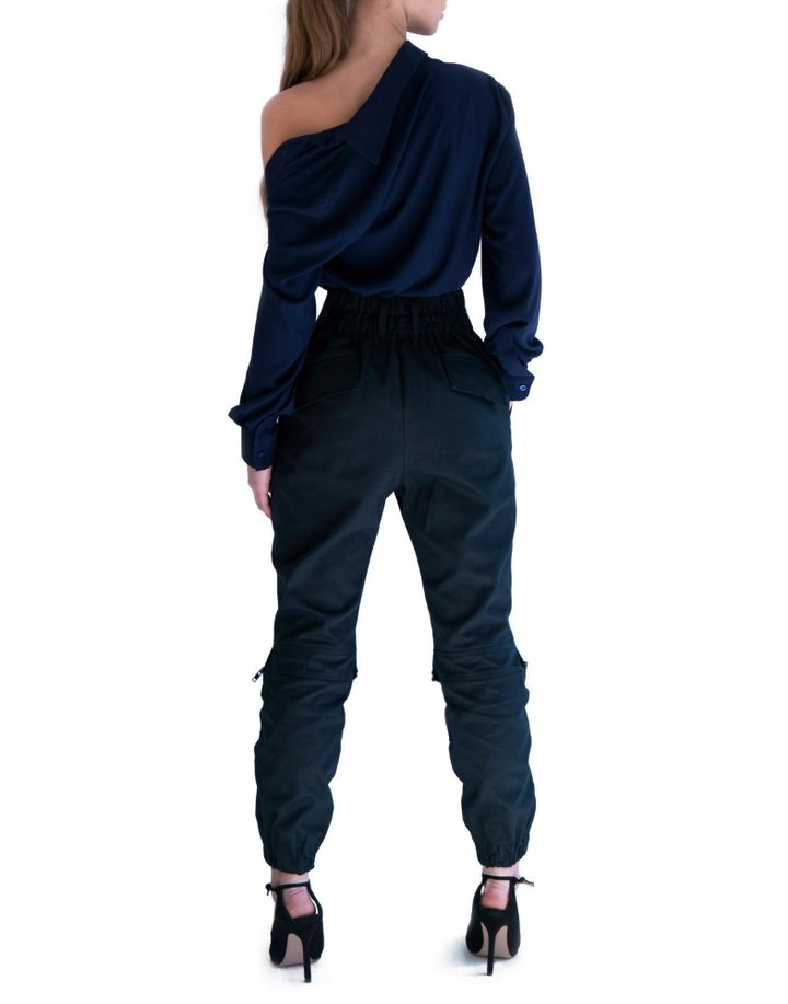 Рубашка "Oblique collar"
