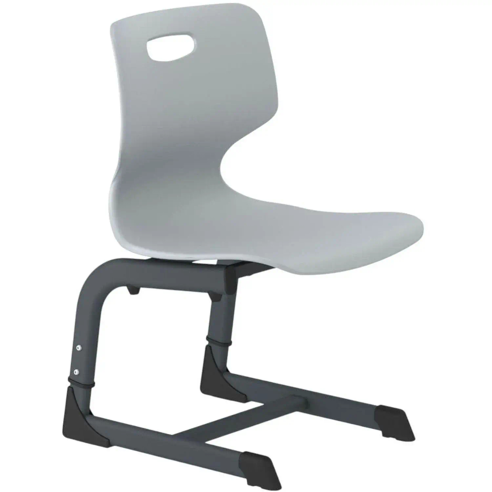 Стул ученический EL_Sheffilton Альфа SHT-S-TN21 3-5 гр серый/антрацит