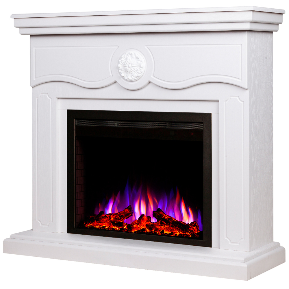 Каминокомплект Real Flame Raffaele 25,5 WT с очагом Saphir 25,5