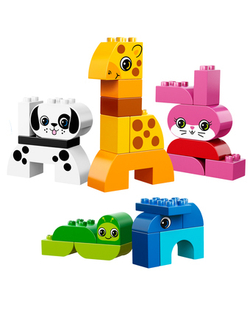 LEGO Duplo: Весёлые зверюшки 10573 — Creative Animals — Лего Дупло