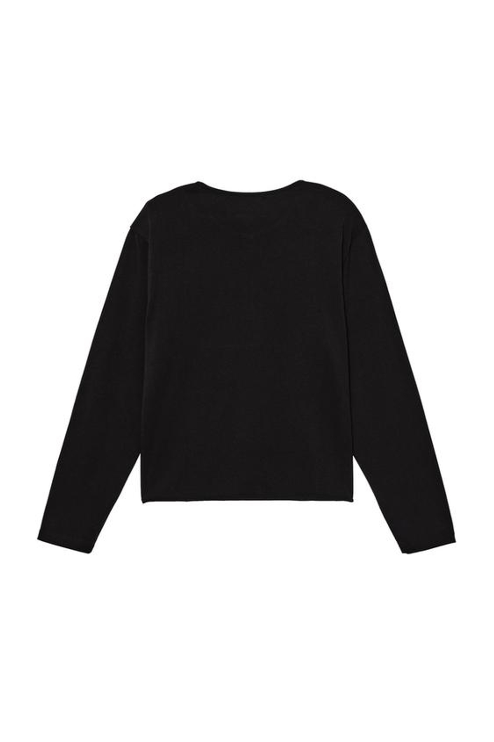 ZARA X BENITO ANTONIO ФУТБОЛКА С ДЛИННЫМИ РУКАВАМИ, ЧЕРНЫЙ