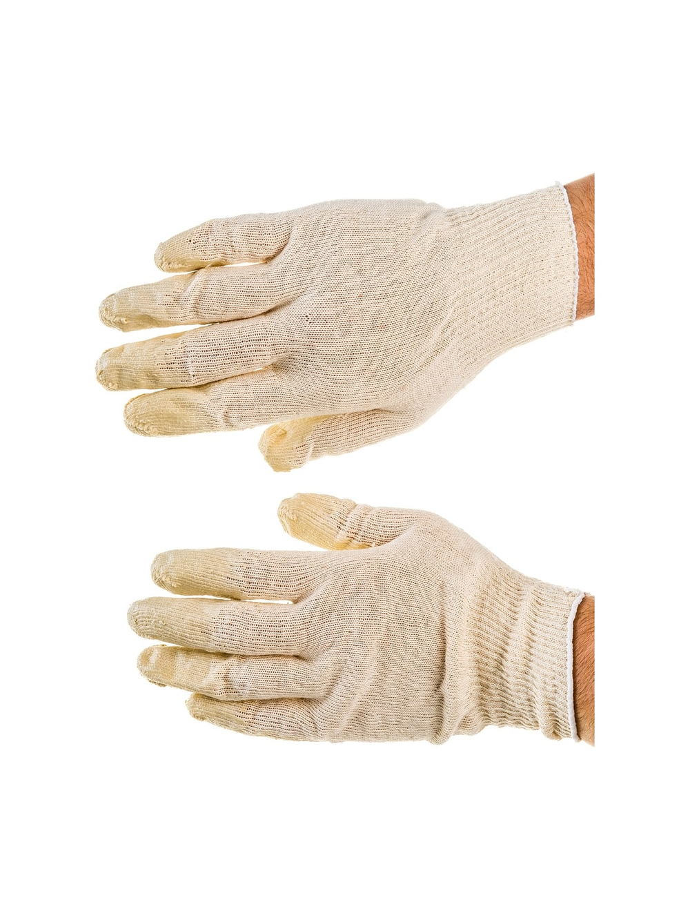 Вязаные перчатки Gigant х/б с полиуретановым покрытием, 200 пар GHG-01-2