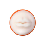 Небольшой мастурбатор-ротик в колбе A-Toys (Цвет: телесный, оранжевый)