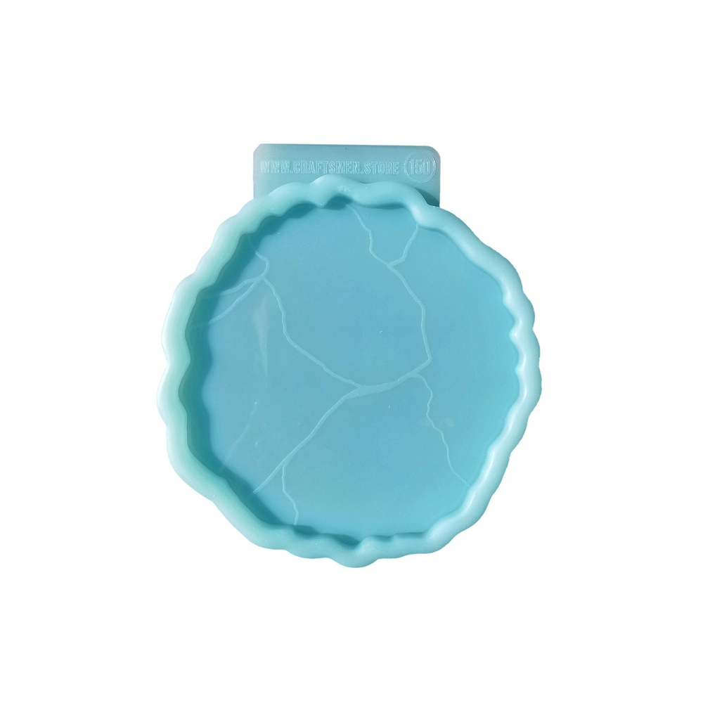 Модель № 150 Силиконовый молд Kintsugi, d 13 см