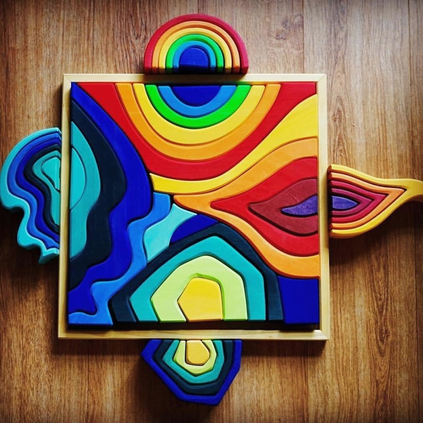 Деревянный конструктор Четыре стихии