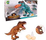 Динозавр интерак. проектор, свет/звук, в комплекте 3 яйца, 2 вида Y333-56 (Junfa)