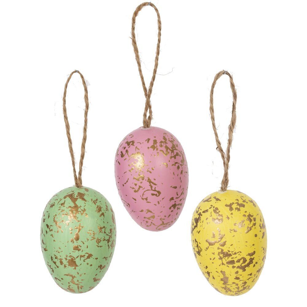 GAEM Набор из 6-х изделий декоративных подвесных "Яйцо" (4*6), L13,5 W12,5 H4 см