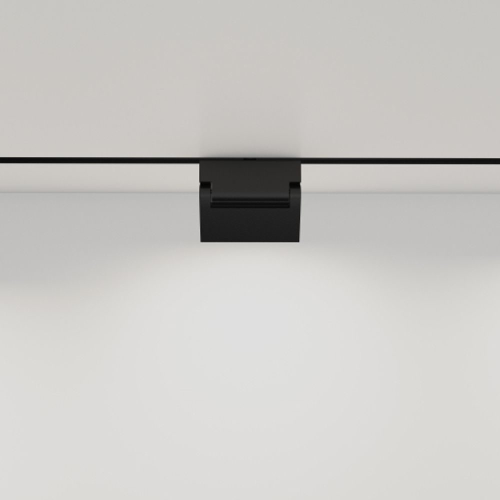 Магнитный трековый светильник ЭРА TRM20-2-12-6W4K BK светодиодный 6Вт 4000К черный для системы NOVA | Магнитные трековые светильники
