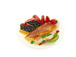 Фигурка декоративная (магнит) "Кулинарные рецепты" d=7см. h=2,5см. (4вида) (min12) (полимер, полисто