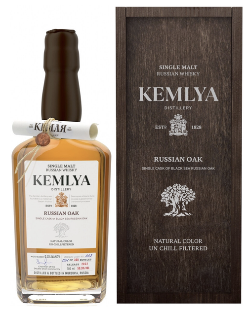 Виски Kemlya Russian Oak, 0.7 л.