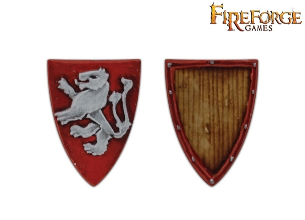 Lion Rampant Shields (12pcs.)