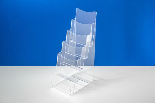 Буклетница А5 вертикальная 5-ти ярусная