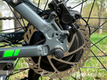 Электровелосипед Eltreco XT 850 Pro (черно-зеленый)