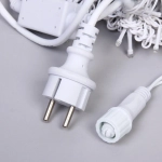 Гирлянда для улицы ЗАНАВЕС «Мерцание» ш3м* в2,5 м 480 ламп LED, белый.пров, 1 реж, IP-65, Белый (возможность соединения)