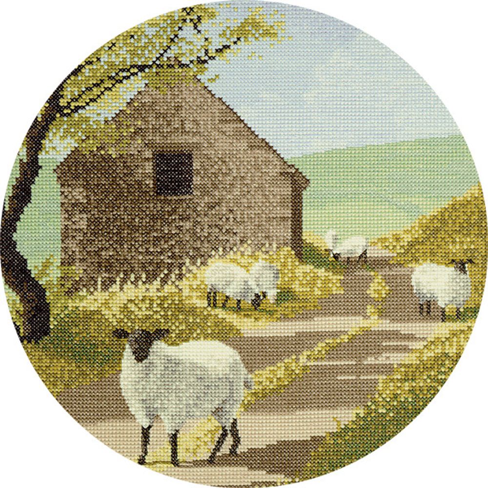 Набор для вышивания Heritage &quot;Sheep track&quot;