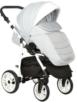 Детская коляска Indigo Indigo New 2 в 1 In02 св.серый