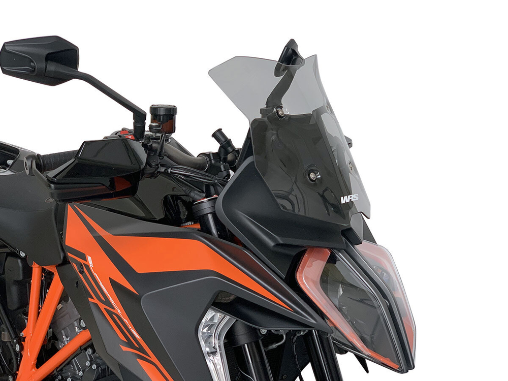 WRS Ветрове стекло Sport KTM 1290 Super Duke GT (2019-2024) затемненное KT007F