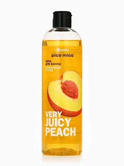 PICO MICO Пена для ванны 400 мл, аромат персик
