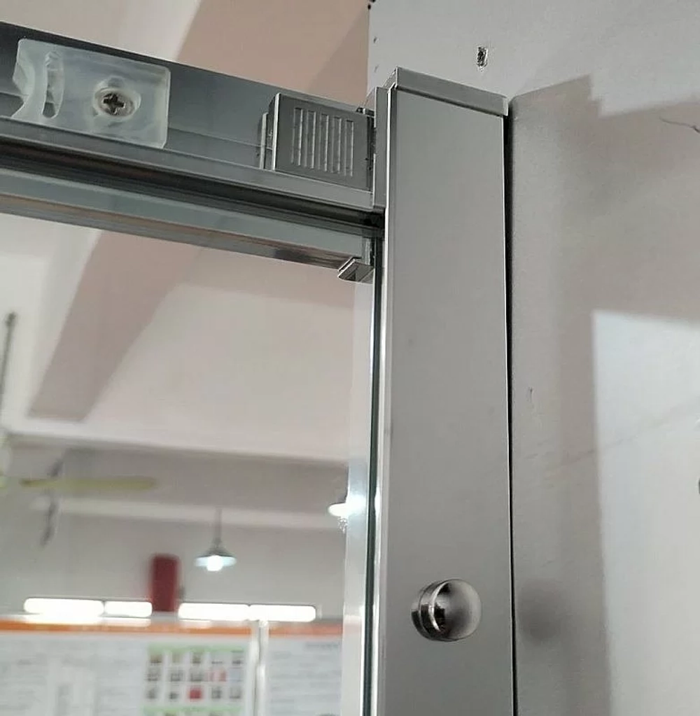 Душевой уголок Esbano Flex ESOGF119PSB 110х90 стекло прозрачное/профиль черный матовый