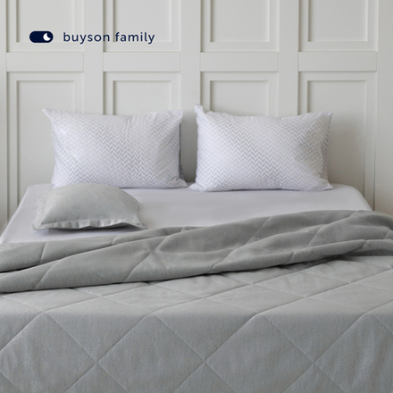 Покрывало + наволочка BuyMirage Silver