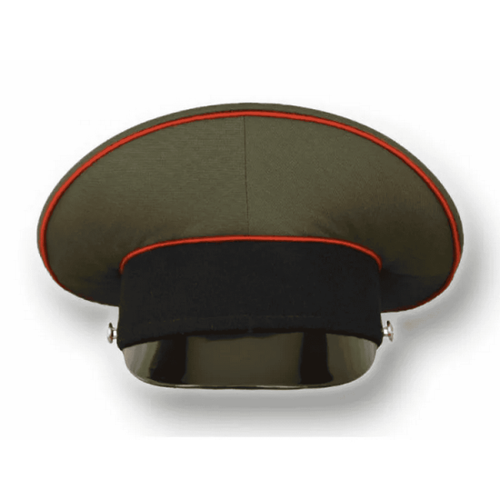 [М] Фуражка офицерская "МО РФ" ст\обр (Машинная вышивка) (с фурнитурой)