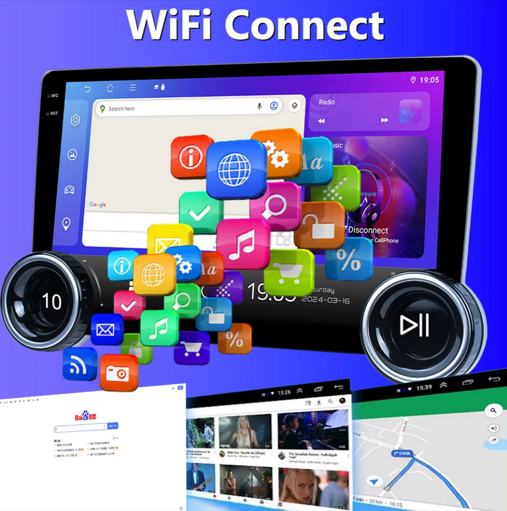 Автомагнитола Eplutus CA102 (2DIN/10.2"/4+64Gb/DSP) Android