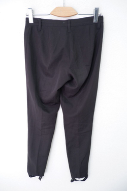 Брюки черные с молниями 42 размер