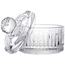 ЕМКОСТЬ ДЛЯ ХРАНЕНИЯ LEFARD С КРЫШКОЙ "LINES" 8*9,5 СМ, 180 МЛ