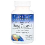Planetary Herbals, Конский каштан Full Spectrum ™, 120 таблеток