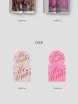 Альбом UNIS - WE UNIS 1st Mini Album 2 Version SET