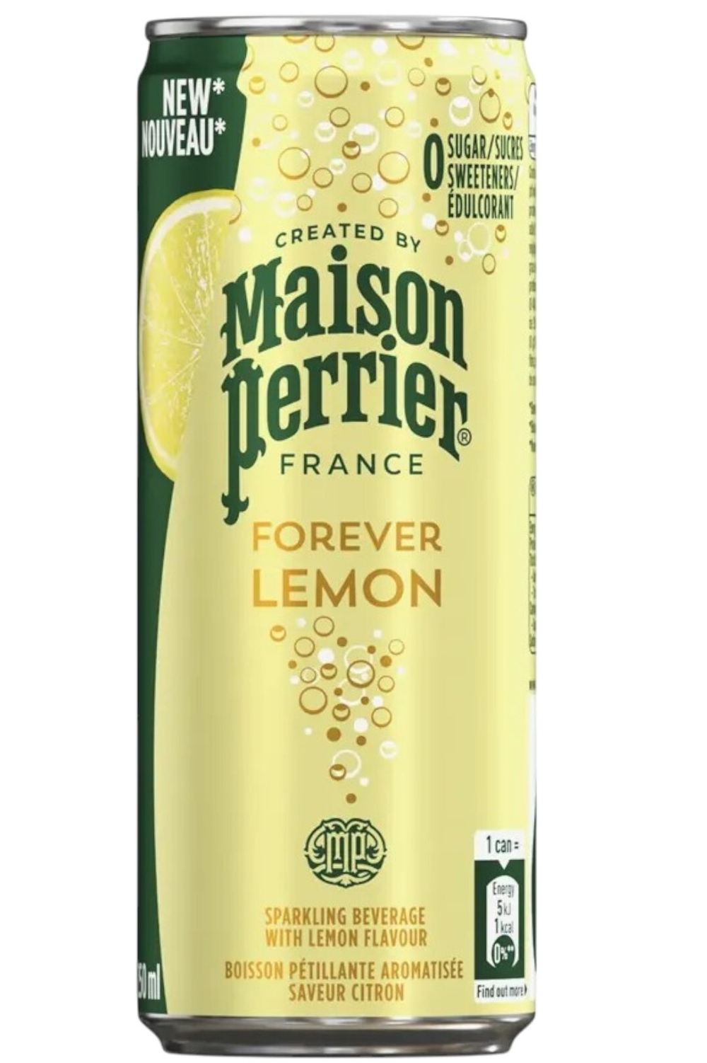 Perrier Maison Forever Lemon, in can 0,25 л.