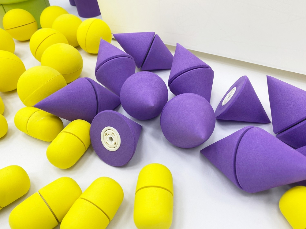 Мягкий магнитный конструктор Макки Гигант