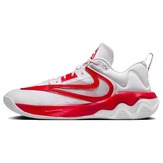 NIKE Giannis Immortality Баскетбольные кроссовки Низкие Белые и красные Мужские