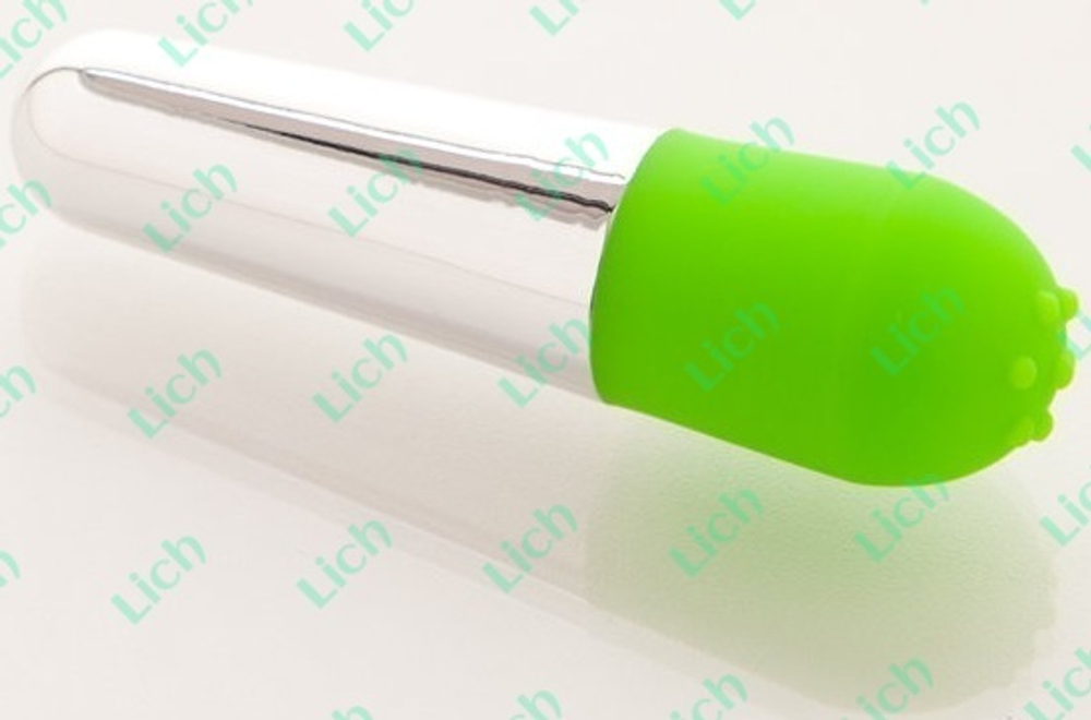 Вибратор зеленый 10 см.