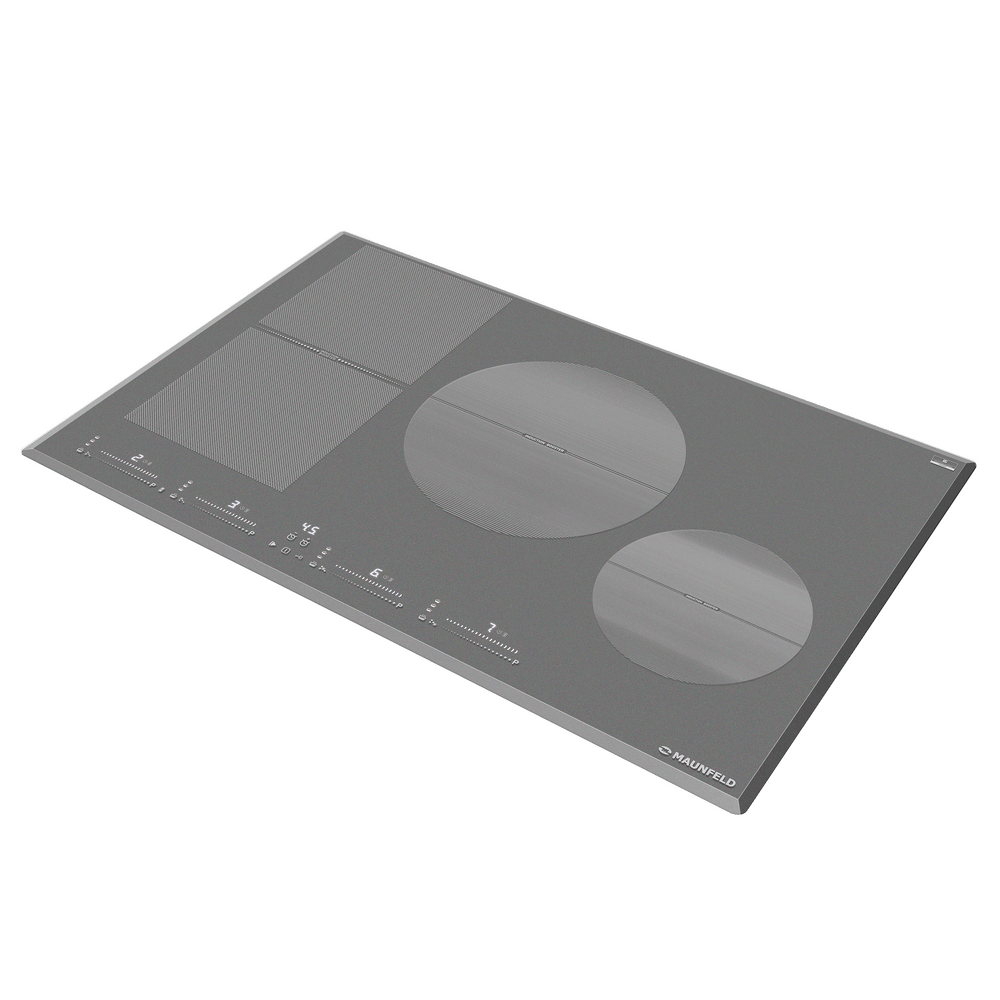 Индукционная варочная панель с Flex Zone и Booster MAUNFELD CVI804SFLGR