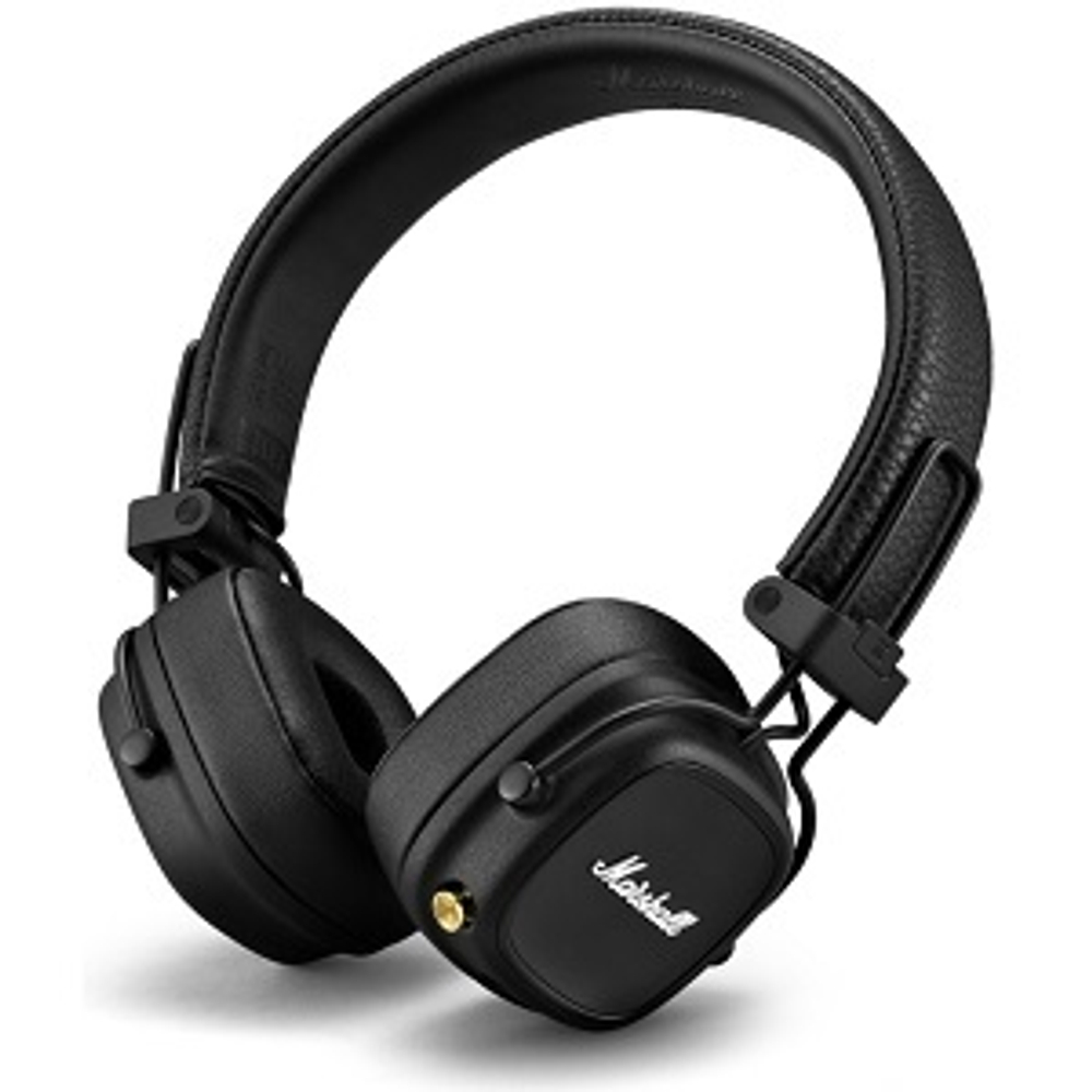 Беспроводные наушники с микрофоном Marshall Major IV, Bluetooth, черный