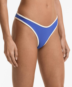 OYSHO Бикини U-образного кроя с контрастной окантовкой, синий