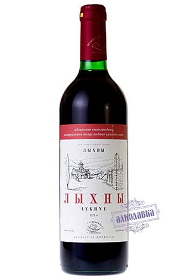 Lykhny red semi-sweet wine 0,75l 11%