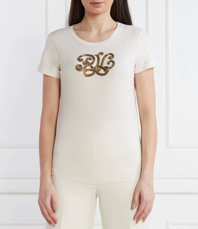 Футболка HAILLY LAUREN RALPH LAUREN - экрю(200925919)