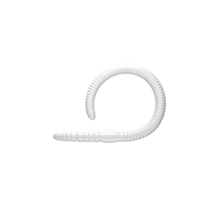 Приманка Libra Lures Flex Worm 95 (001) (Сыр) (9.5см) 10 шт.