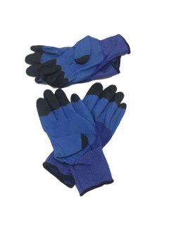 Набор сверхпрочных перчаток с вспененным латексным покрытием 2 пары