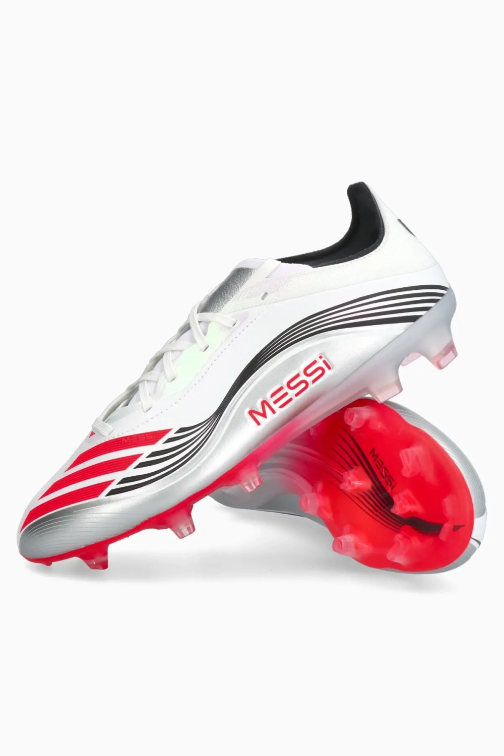 Бутсы adidas F50 Pro Messi FG - серебряный