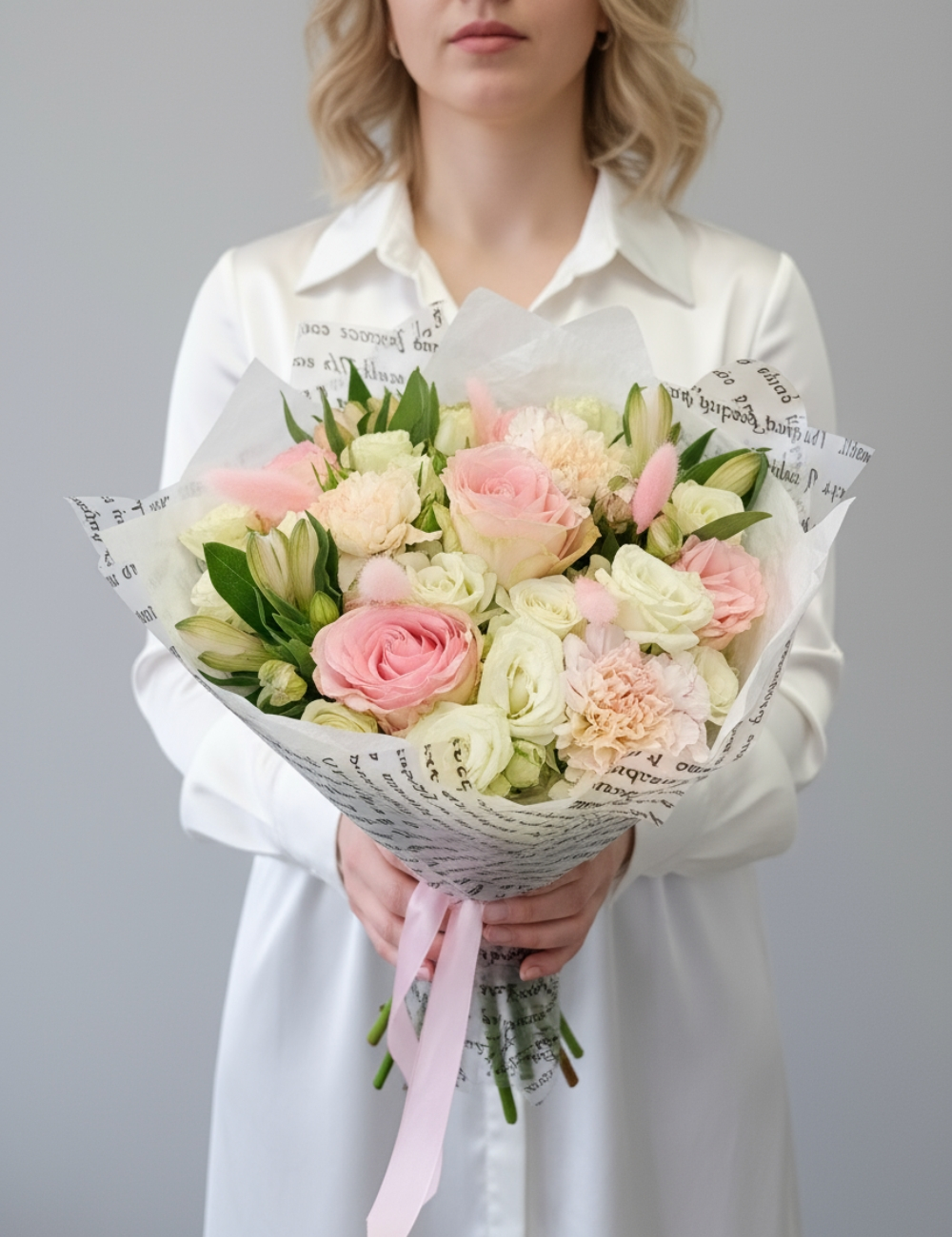 Букет с розами Обещание